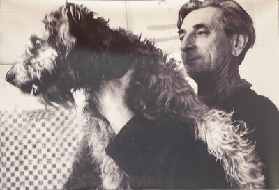 Jesús ECHEVARRIA : le Sculpteur Basque avec un de ses animaux.